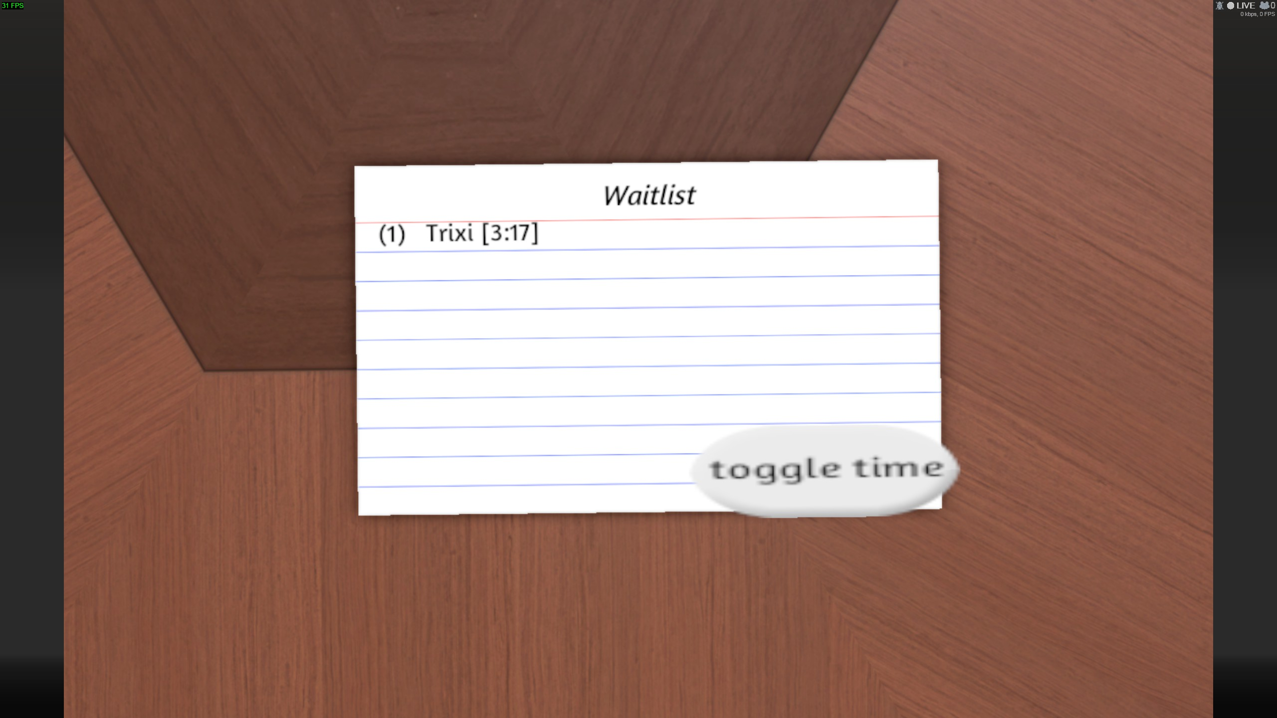 Waitlist