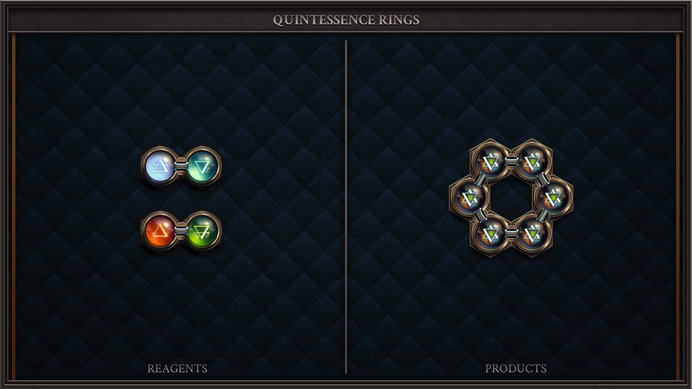 QUINTESSENCE RINGS