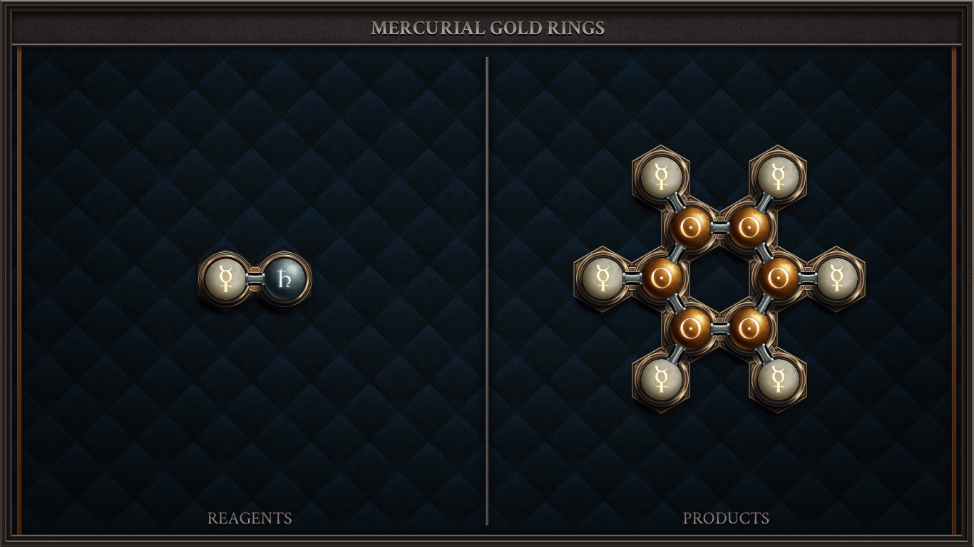 MERCURIAL GOLD RINGS