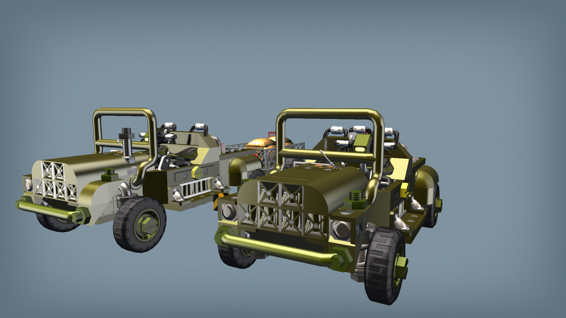 Wrangler Transport & Trailer (Minicity Military)