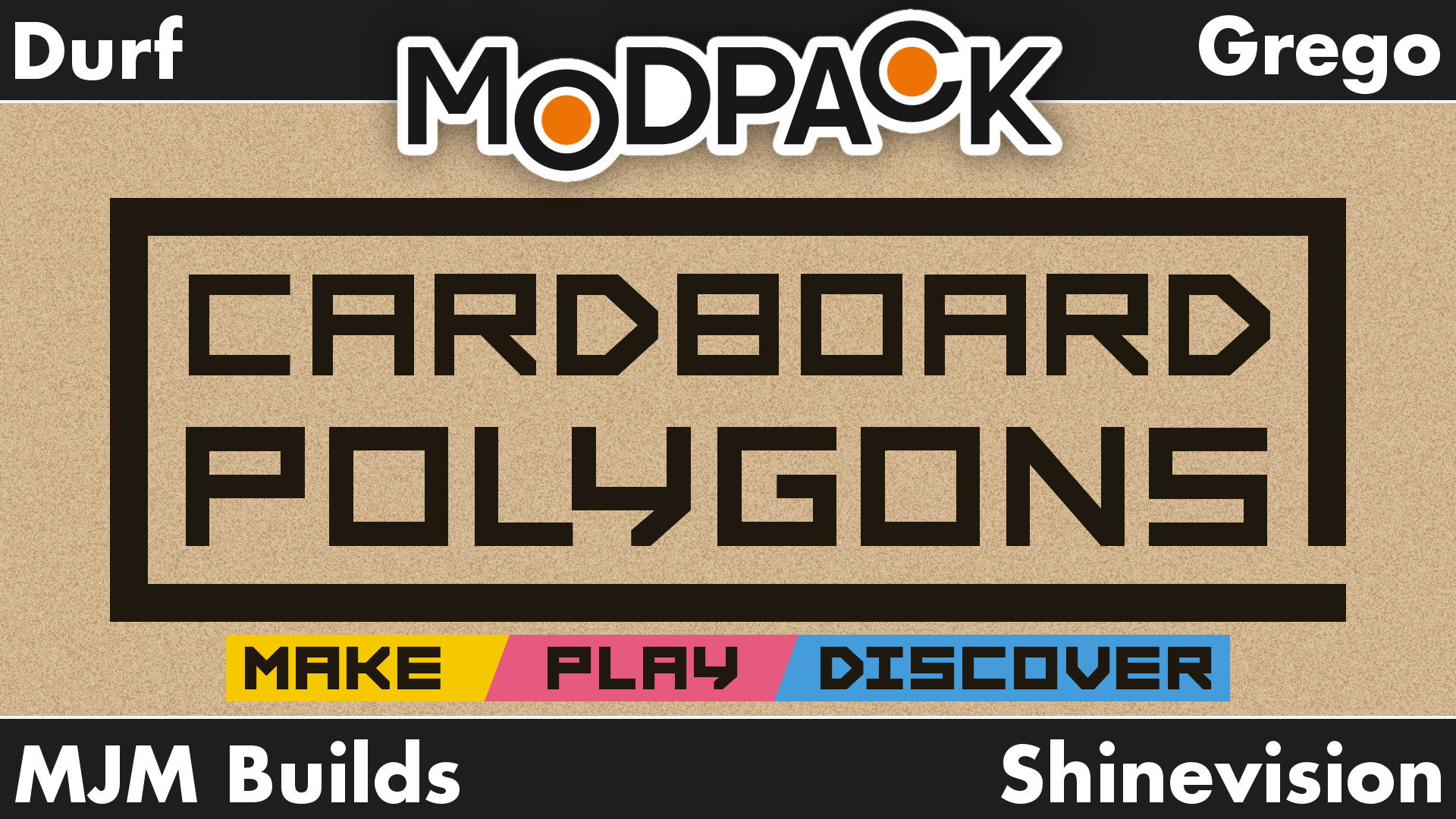 The Modpack Polygons Cardboard