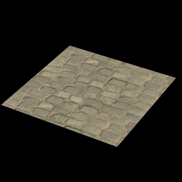 Cobbled road - Straight 1