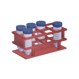 Conical Tube Rack (partial) - Laboratory - Science