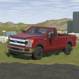 2020 Ford F-250 Single Cab [Low Poly]