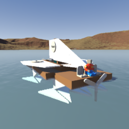 Race Boat ( its so fast literally flying in air )