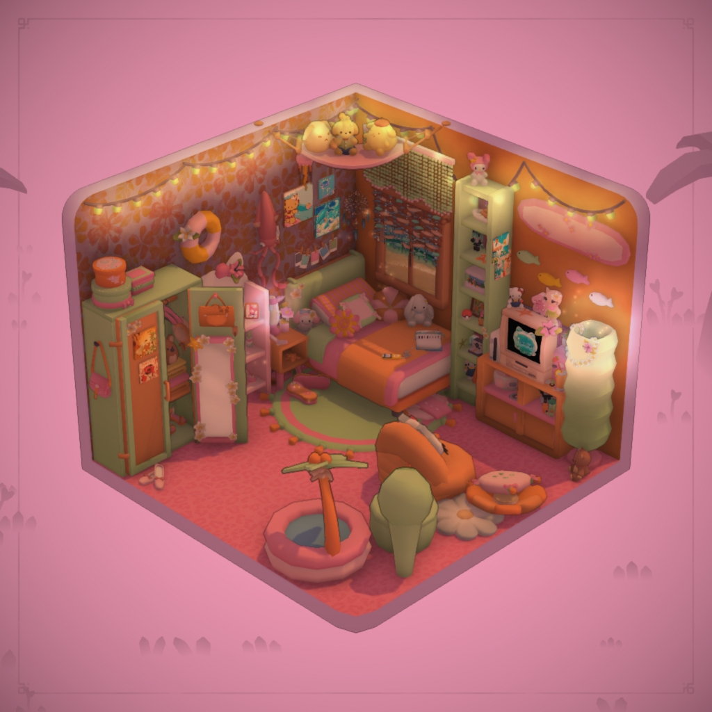 Y2k Beach room