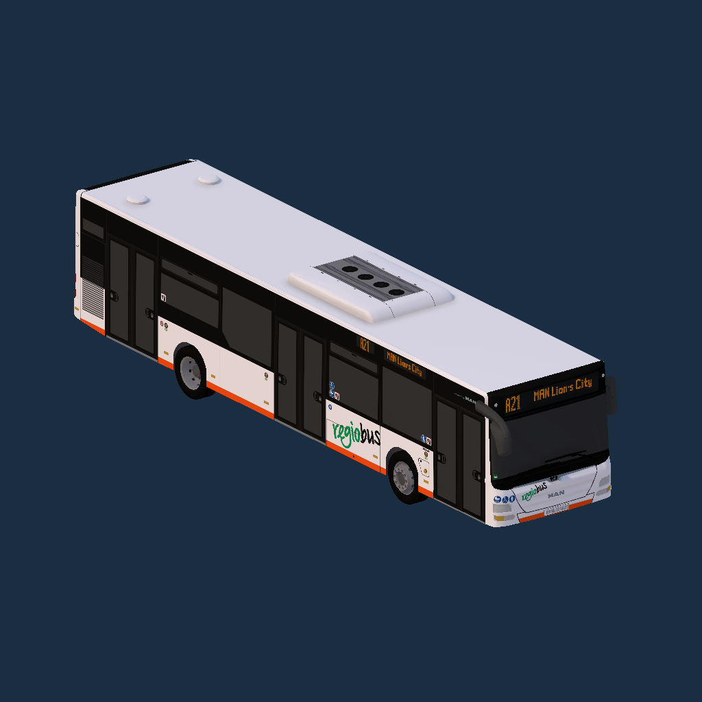 Regiobus (St. Gallen) - MAN Lion's City A21 3 Türen (neues Design)