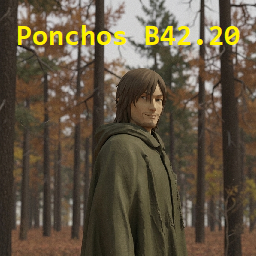 [B42.20] Ponchos – Project Zomboid Mod