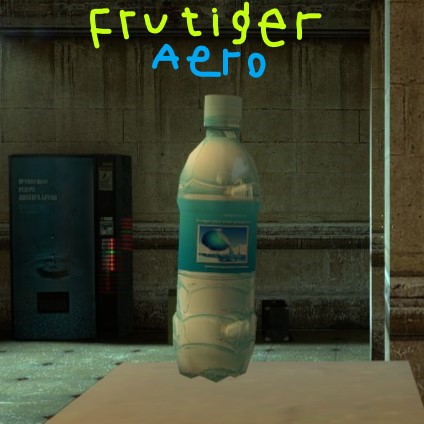 Frutiger Aero Water Soda Can