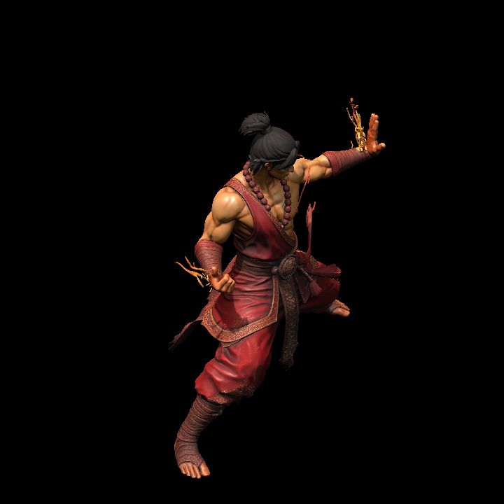 Fire Monk 1