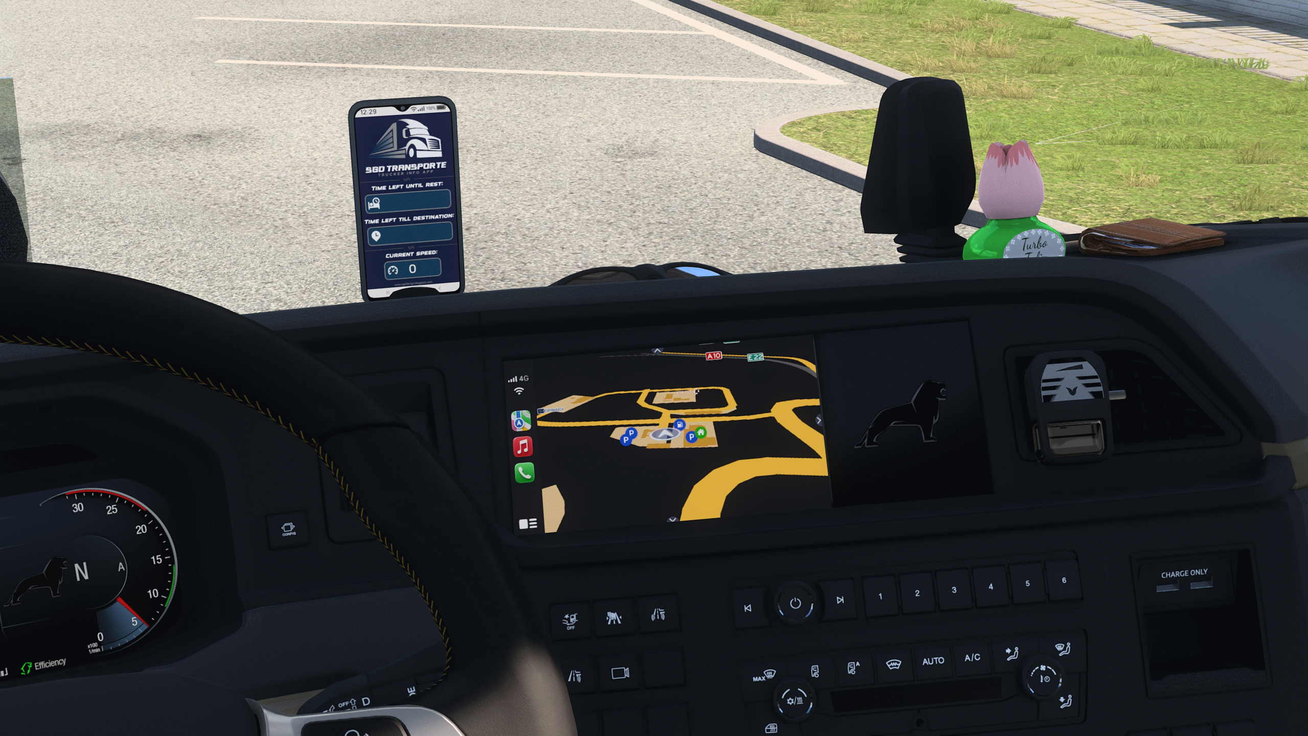 CarPlay for MAN TGX 2020 screenshot 2