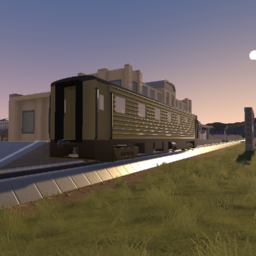 Sandvian Railways Passenger Car