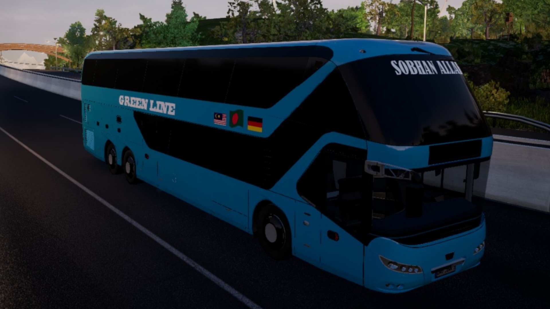 Green Line BD (Aqua)