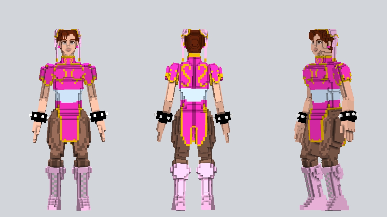 Chun-Li Pink SF