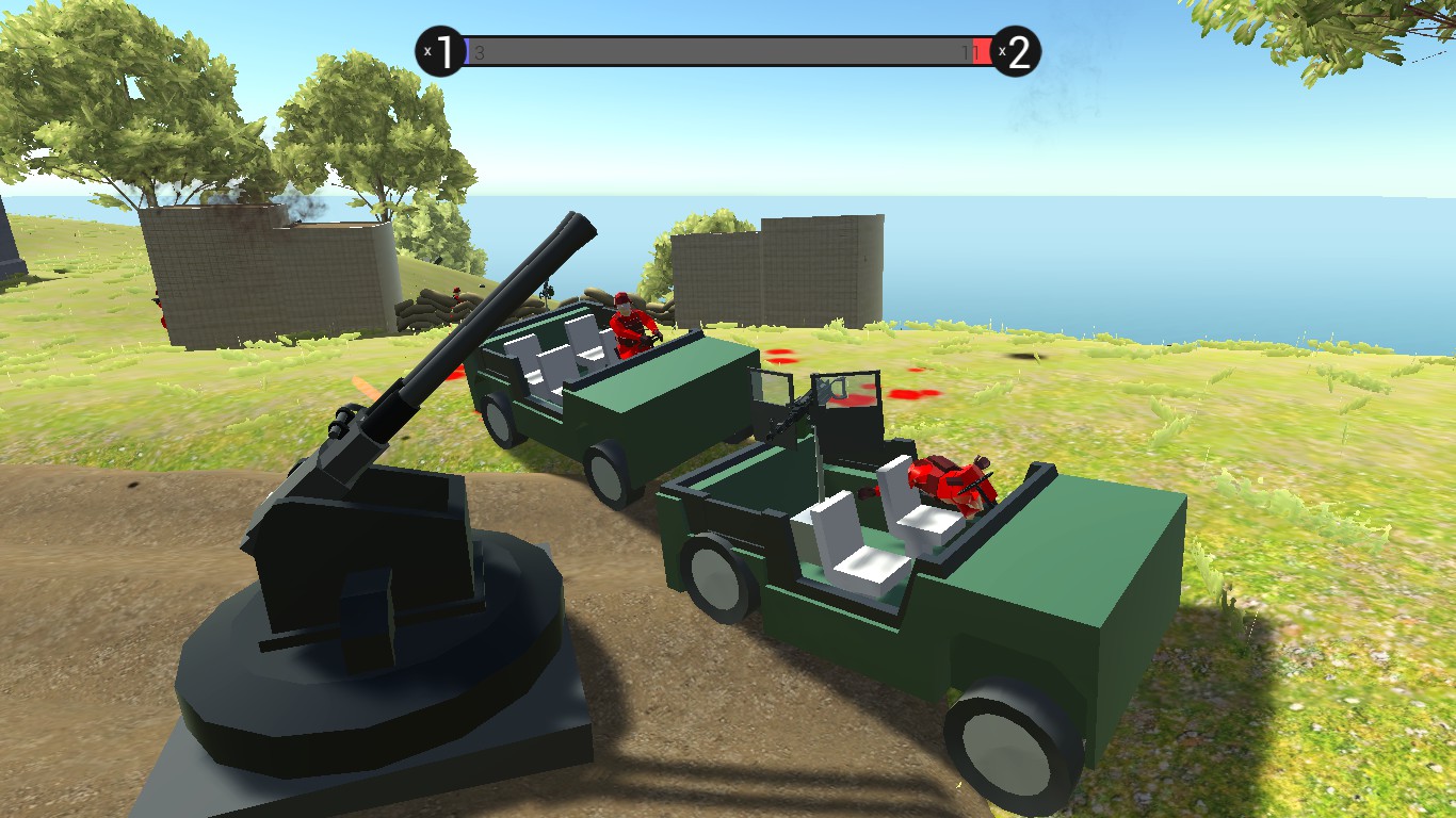 MG Jeep With Shield and jeep ai improve