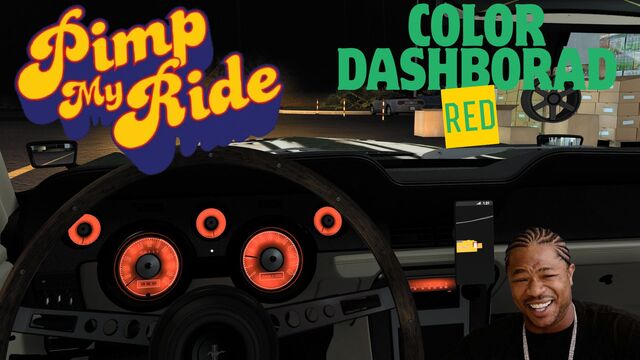 Color Dashboard - ALL FORD - RED Edition preview