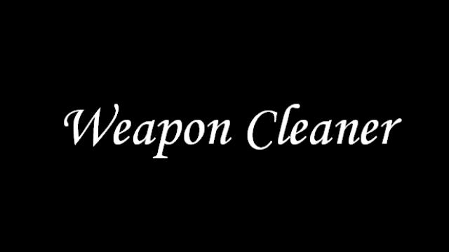 Weapon Cleaner