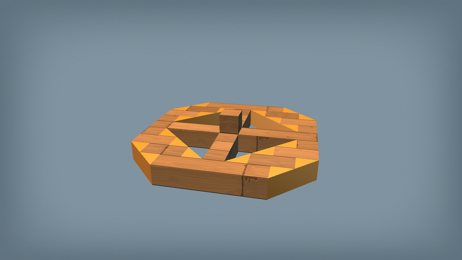 Large Woden Wheel