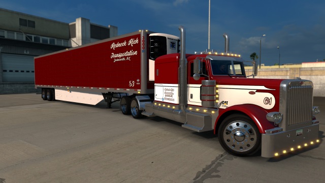 Redneck Rich Utility Trailer skin