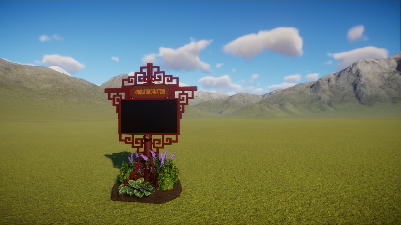 Black Lotus Habitat Info Kiosk