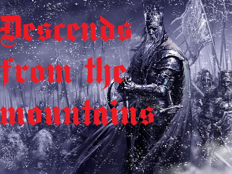 Descends from the mountains(Scenario)