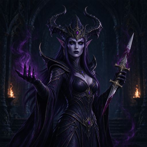 黑暗精灵巫灵 / Dark Elf Witch Lord