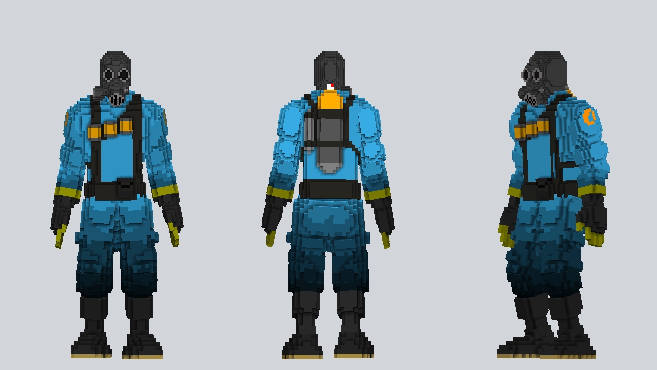 TF2 Pyro Blue preview