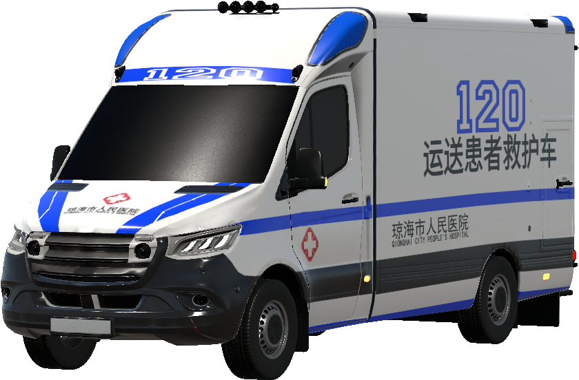 Medical Ambulance Livery of Qionghai, Hainan Province (China) 2.0