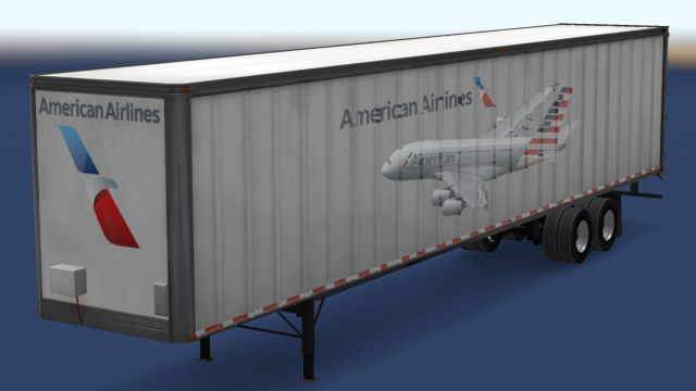 American Airlines Standalone Long Box