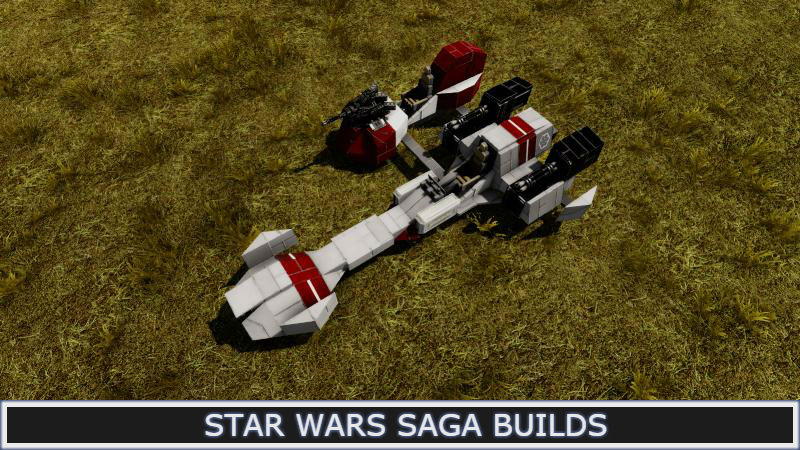 SW: Republic BARC Speeder With Sidecar