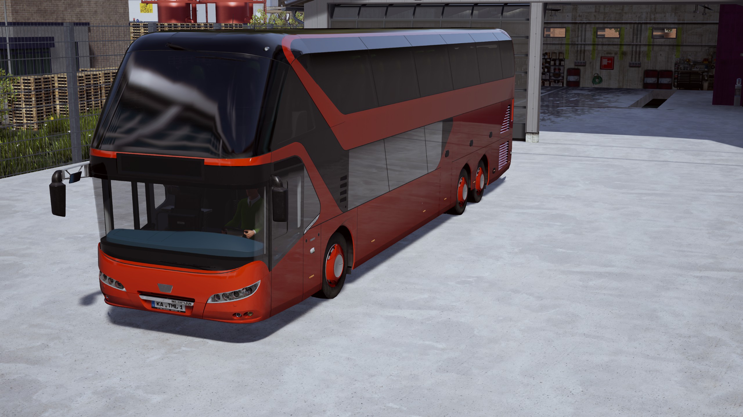 Skyliner Monochrome Red
