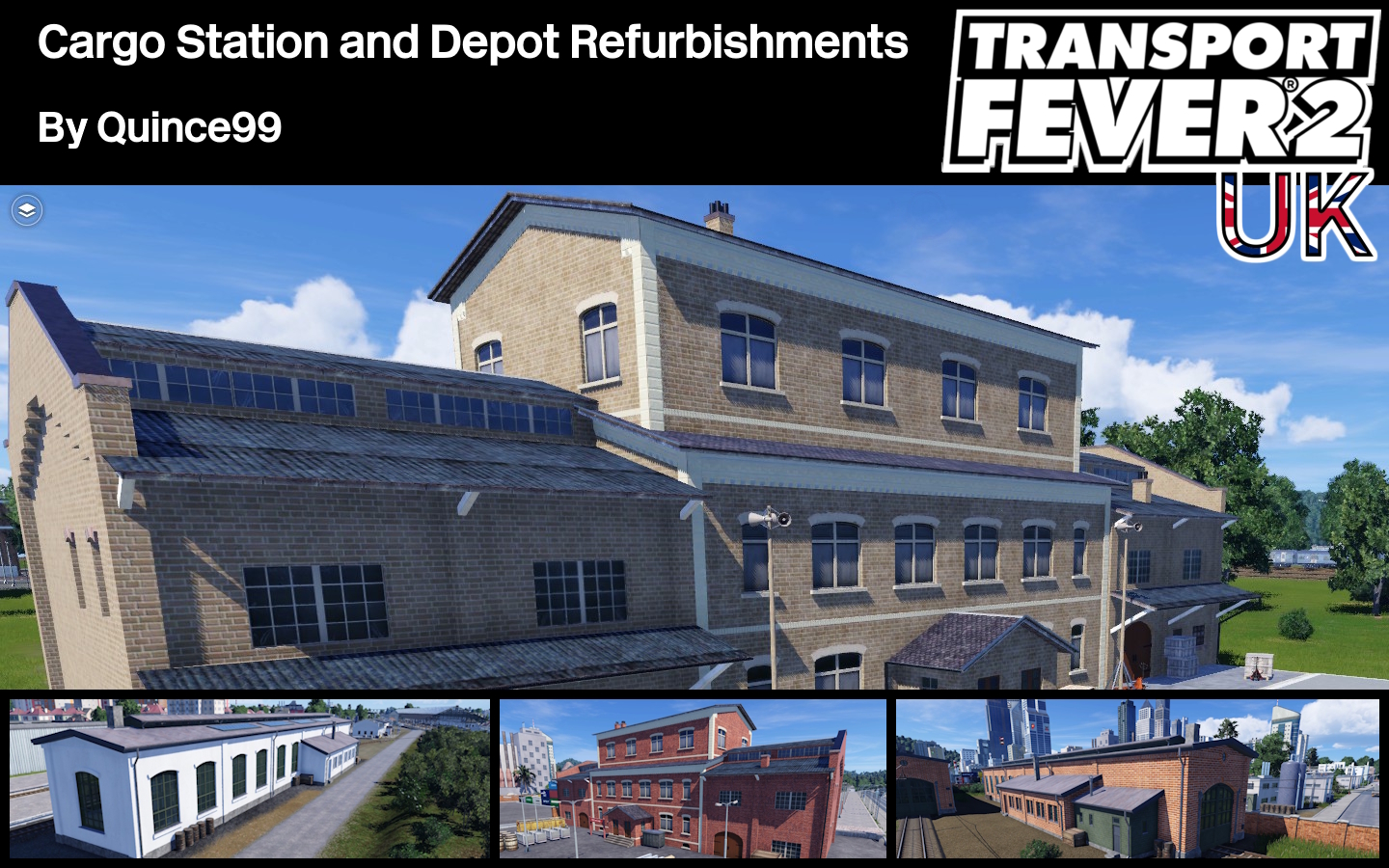Refurbished Cargo Station and Train Depot preview