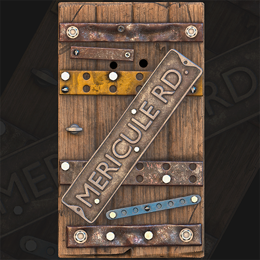Reinforced Wooden Door (Transparency) V2