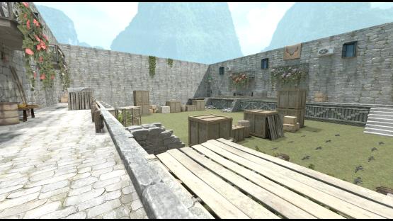 Forgotten alley (aim map)
