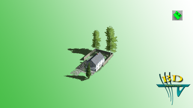 Narrow American House 2 L2