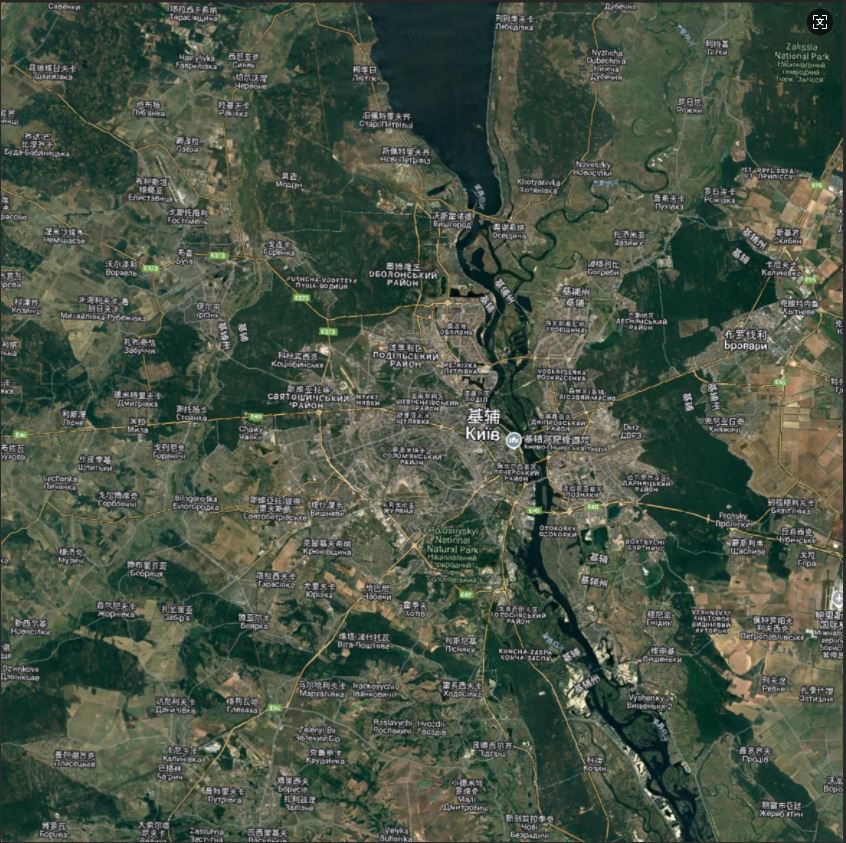 Kyiv Antonov Airport Map