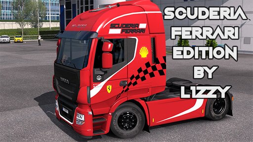 Steam Workshop::Iveco Hi-Way Scuderia Ferrari F1 Team Edition by l1zzy