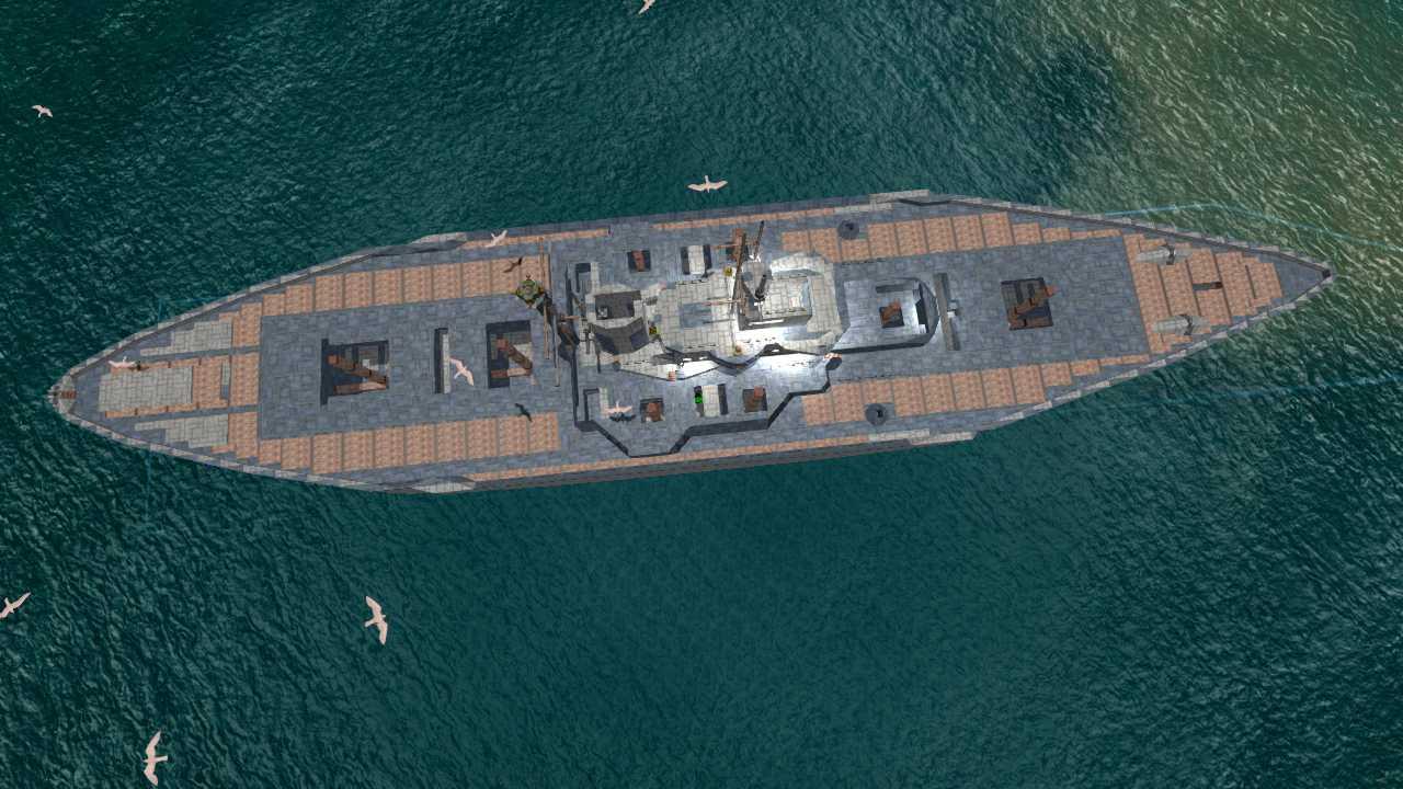 170 Meter EMPTY HULL