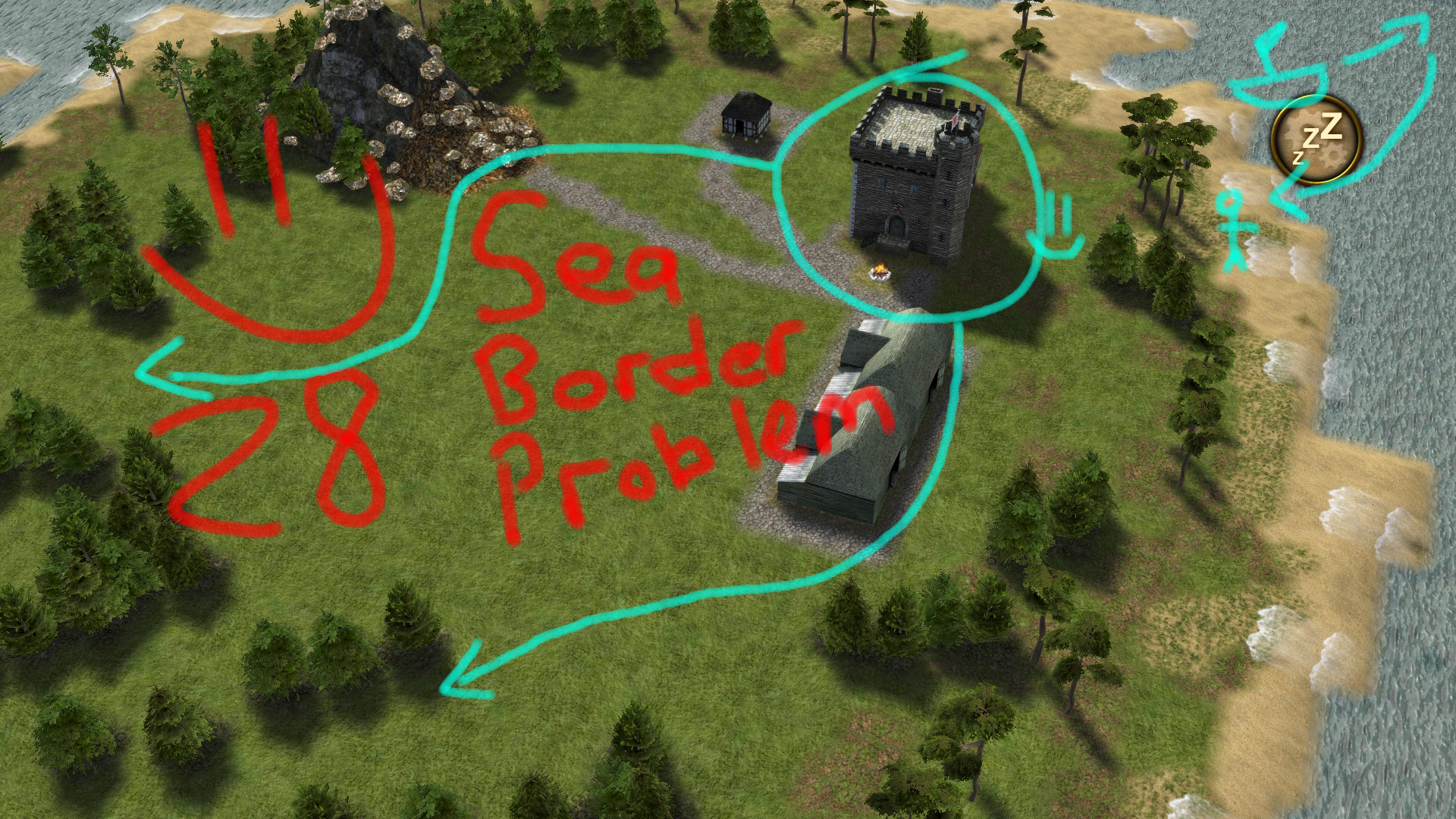 Mission 28 Sea Border Problem