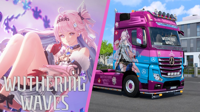 Mercedes Actros MP4 Denia - Wuthering Waves Skin