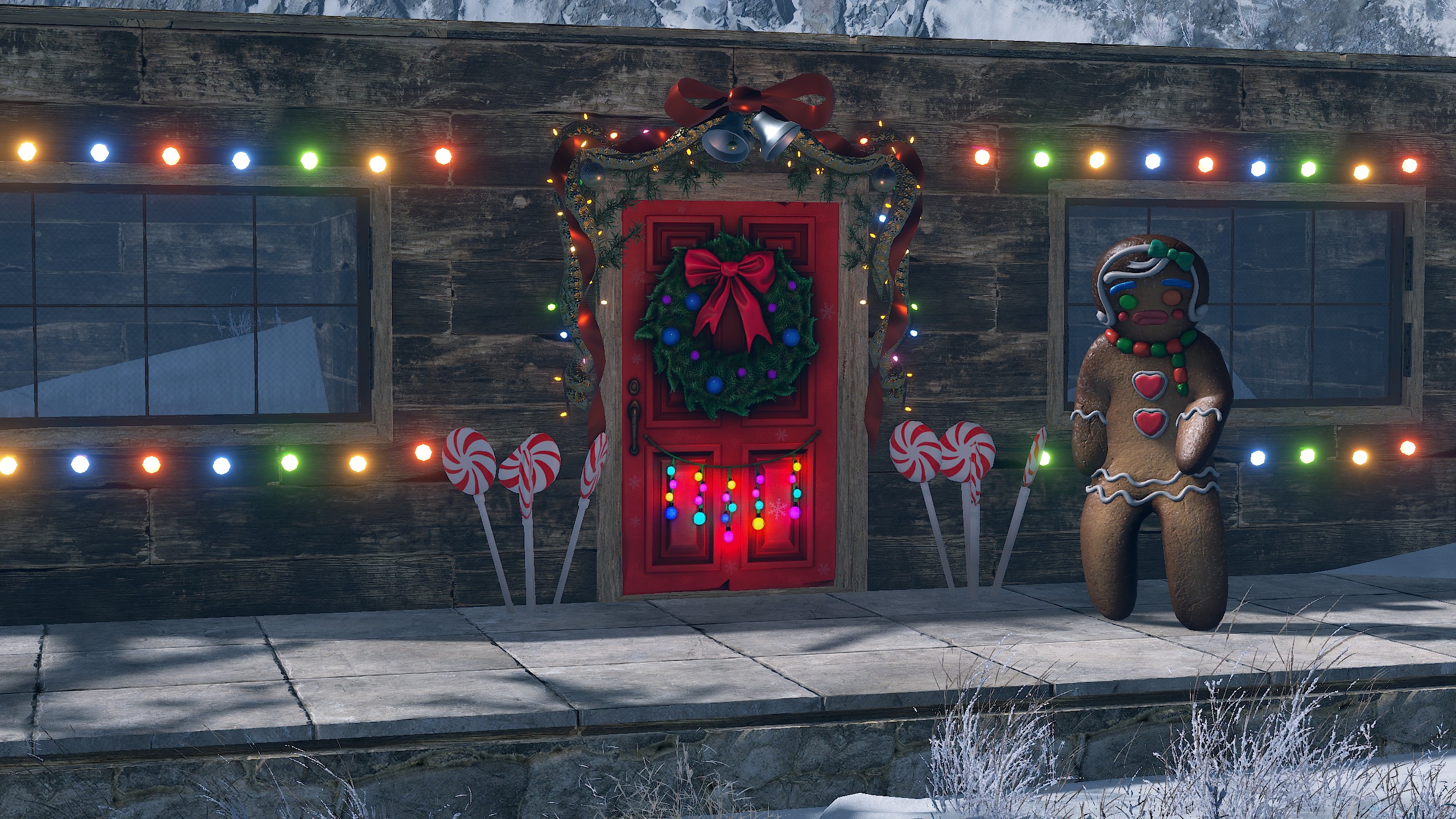 Christmas Wooden Door thumbnail 2