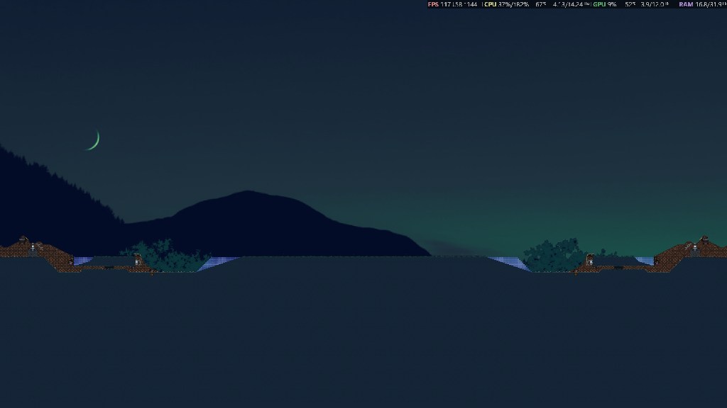 Nighttime lowland -NL-