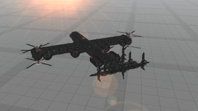 VTOL Bomber Jet