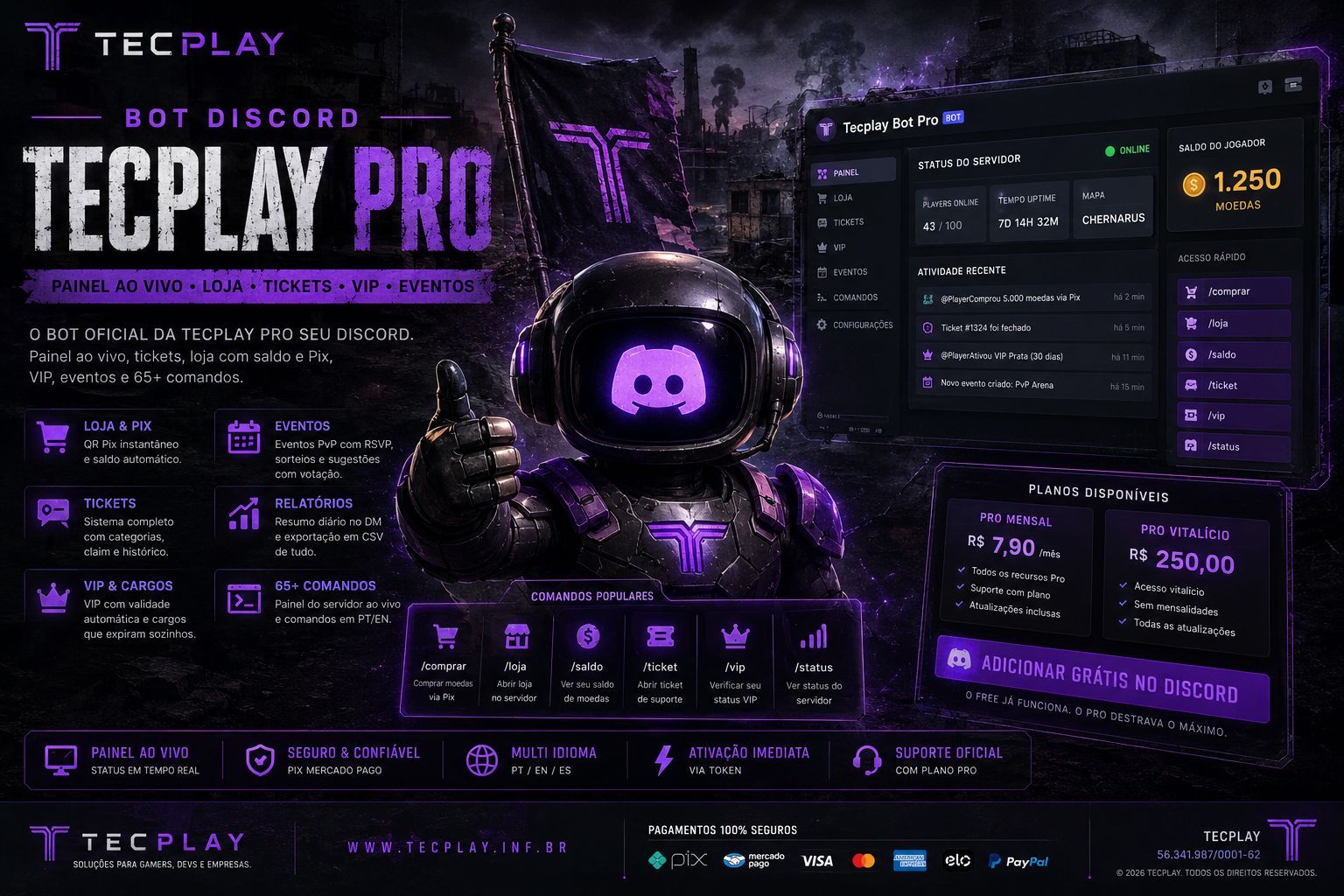 Tecplay Shop Bot