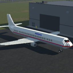 Softbody AIR LINER Boeing 777 Malaysia Airlines