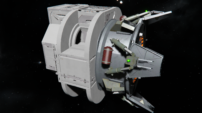 Hab Container Adapter w/ Merge Only Darth Biomech Docking Ring