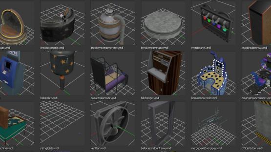 Sister Location Map Assets