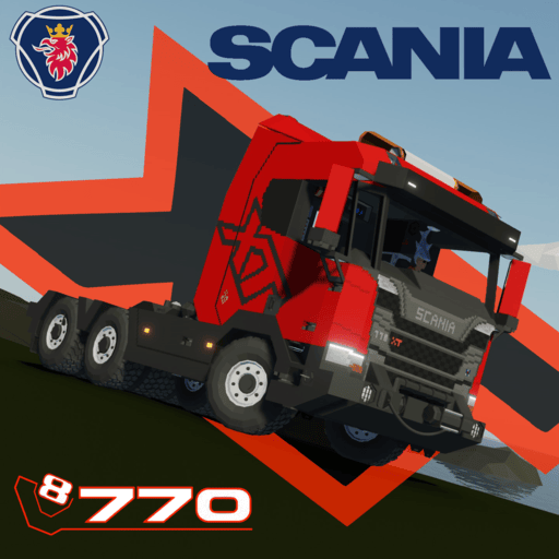 Scania R770 XT 6x6 Semi
