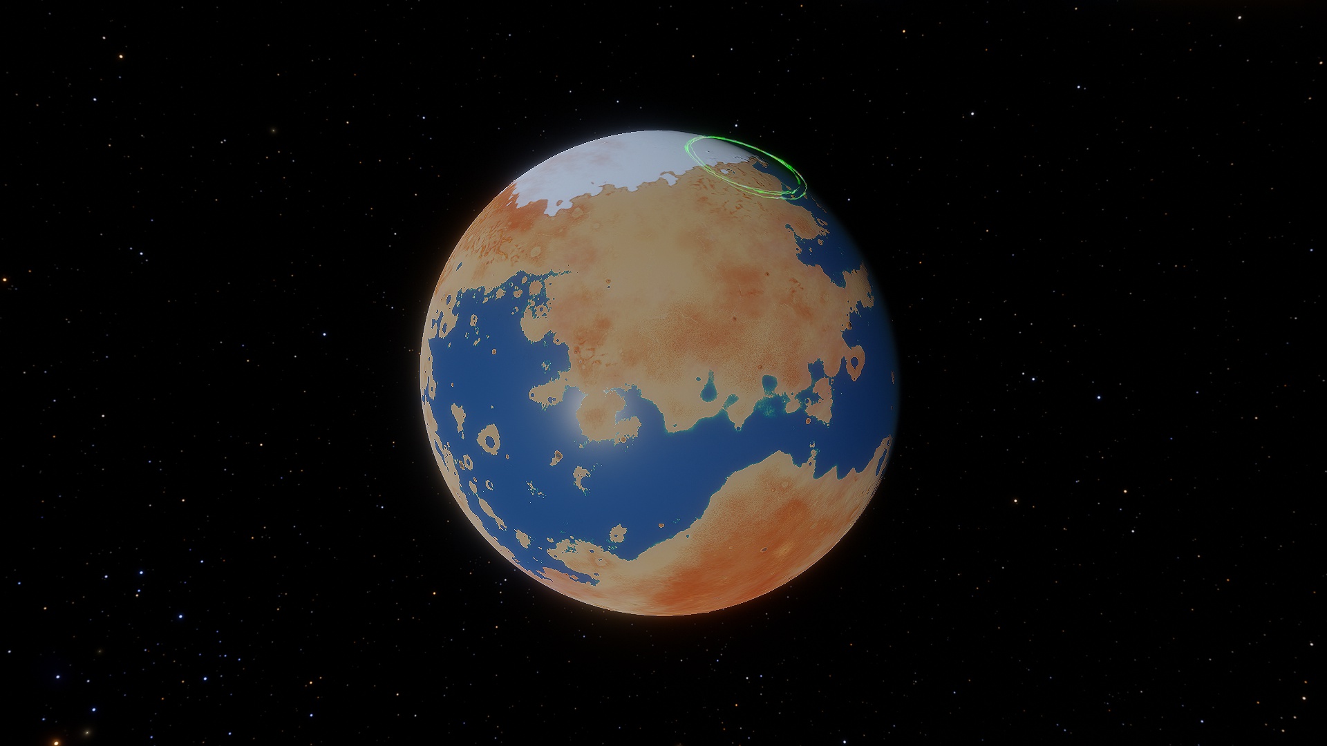 PSball's Simulated Solar System