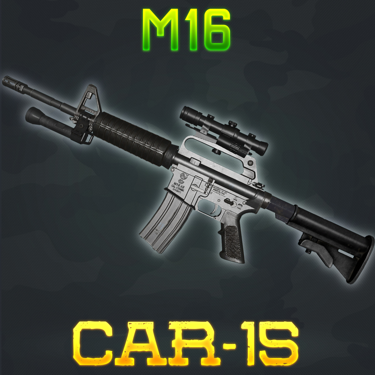 [M16] CAR-15 Sterlized
